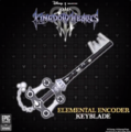 Elemental Encoder Keyblade for purchasing Kingdom Hearts III from the Epic Games Store.